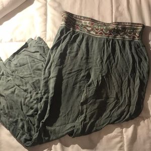 Shaggy Army Green Pants